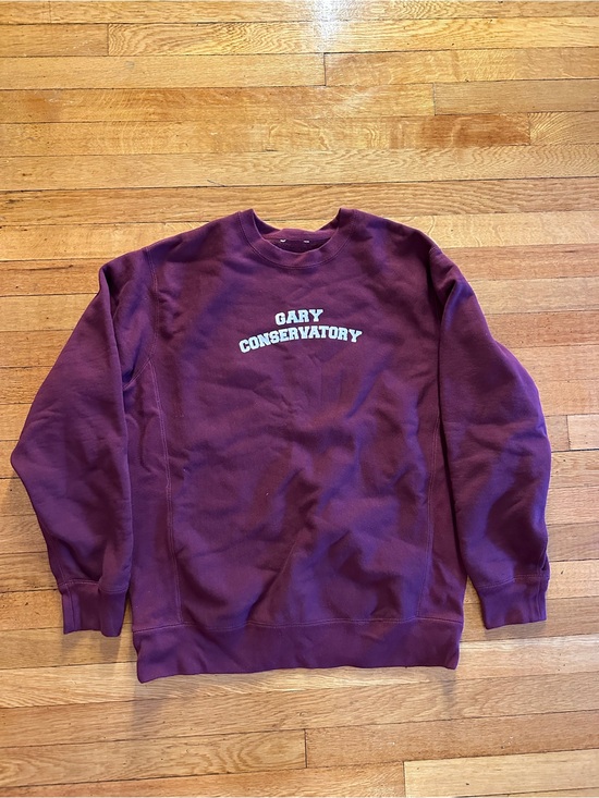 Creative Goods Other - LARGE The Music Man Broadway Burgundy Sweatshirt Gary Conservatory Hugh Jackman